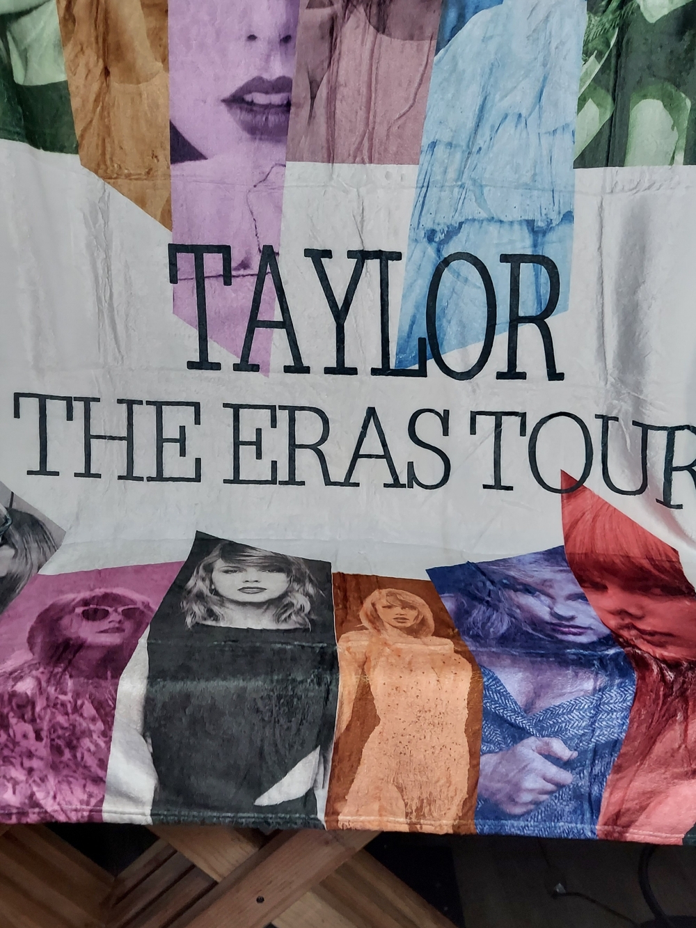 Taylor Swift Eras Tour Throw Blanket 50x40 and pillow case Swiftie Bedroom Deco